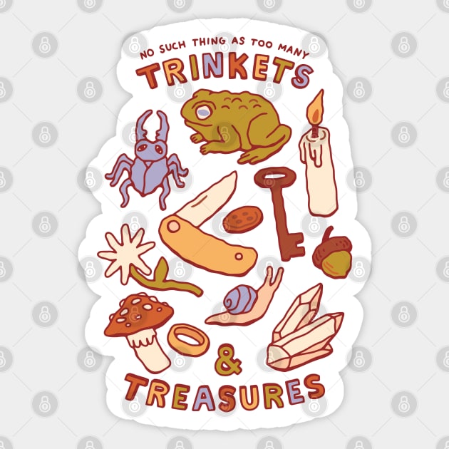 Trinkets & Treasures Sticker by obinsun